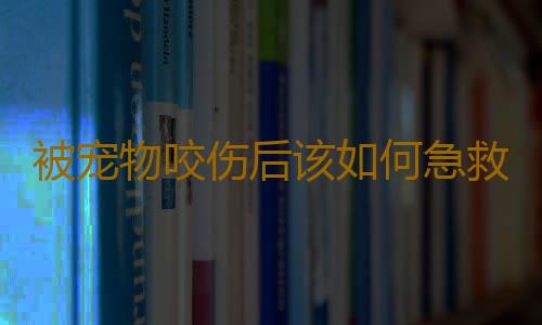 被宠物咬伤后该如何急救？